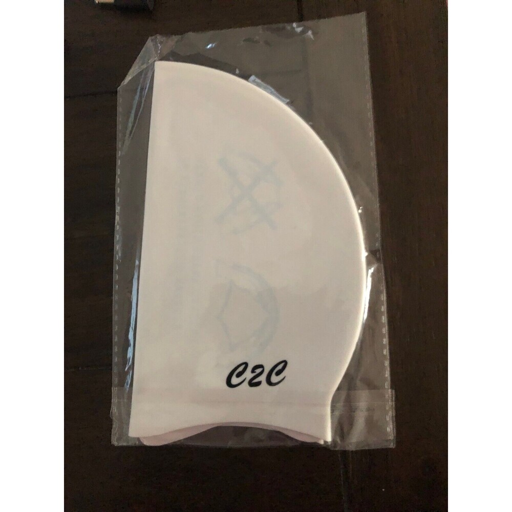 Silicone Swimming Cap Solid 3 pk Color Long Hair Clean Swim Pool Adult Men Women